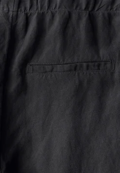 Wide Leg Pantalon en lin mélangé