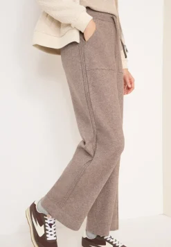 Wide Leg pantalon en maille