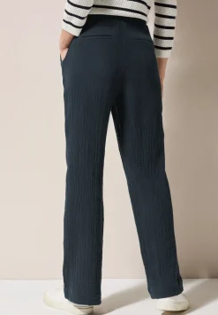 Wide Leg pantalon en mousseline de soie