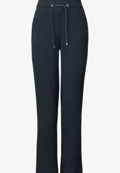 Wide Leg pantalon en mousseline de soie