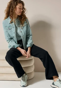 Wide Leg pantalon en mousseline de soie
