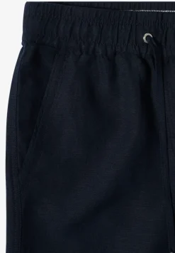 Wide Leg Pantalon Loose Fit en mélange de lin