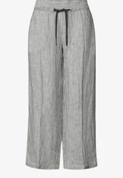 Wide Leg Pantalon Loose Fit en lin