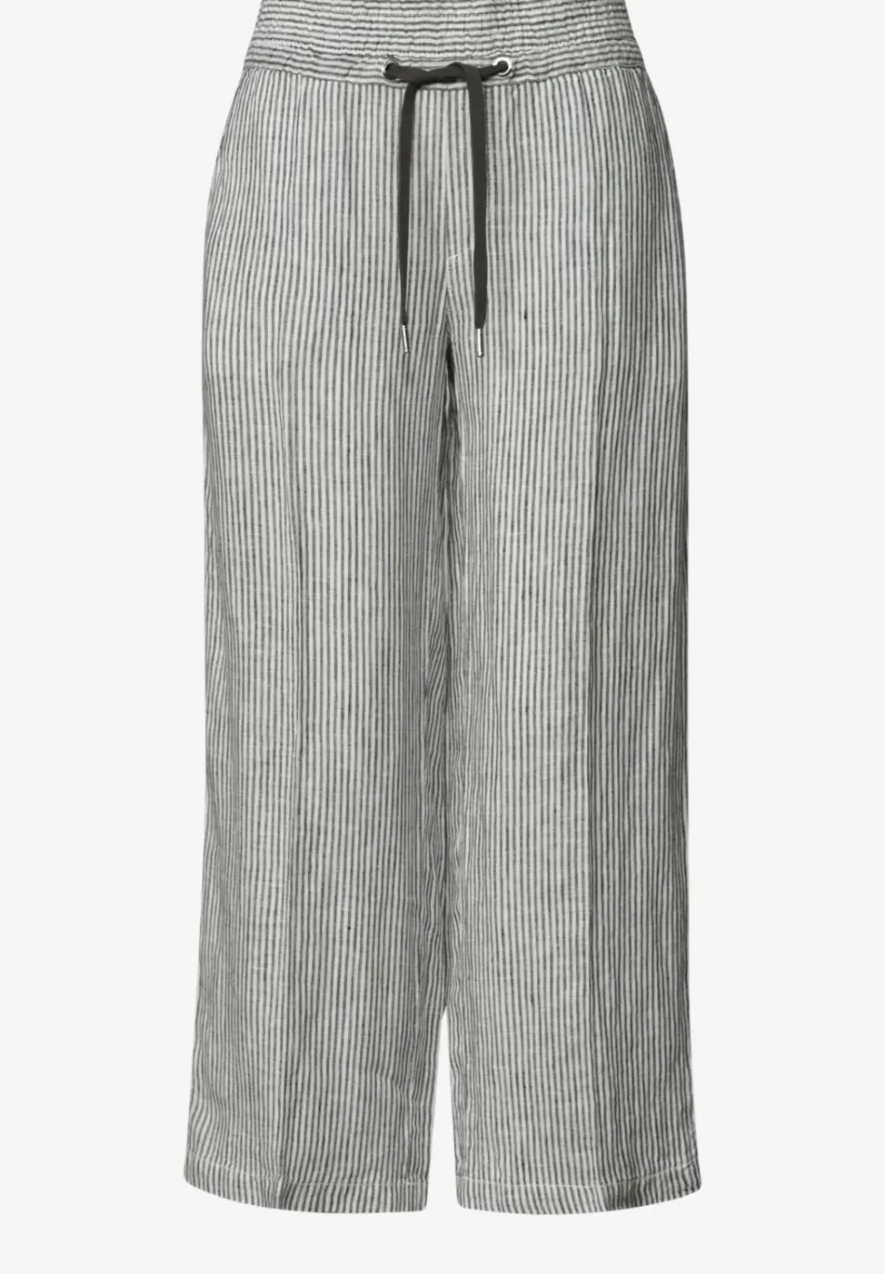 Wide Leg Pantalon Loose Fit en lin