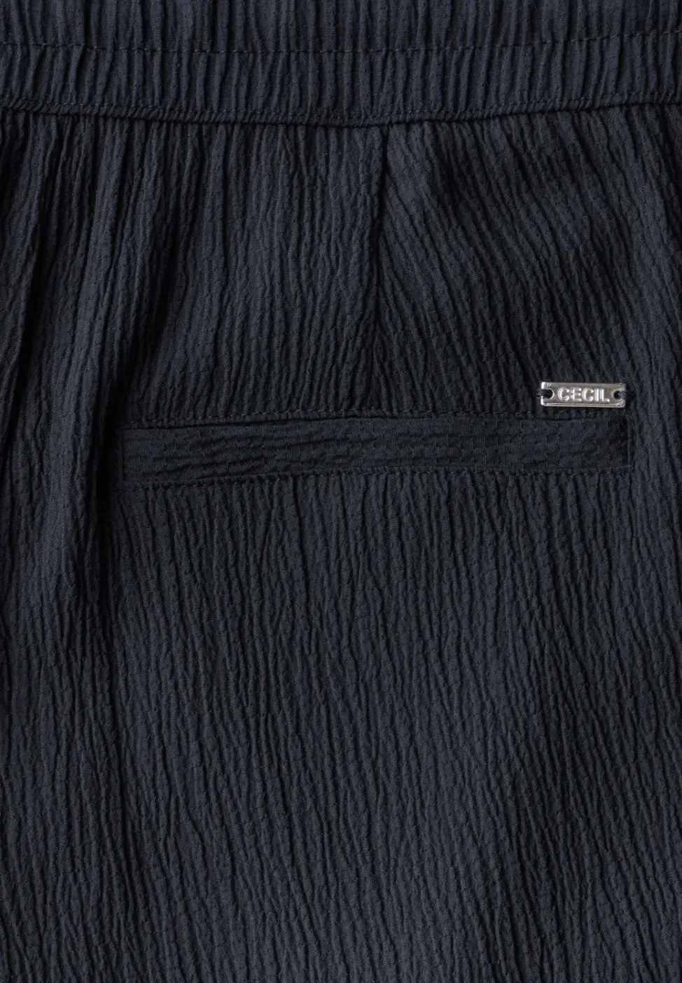 Wide Leg Pantalon structuré