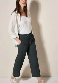 Wide Leg Pantalon structuré