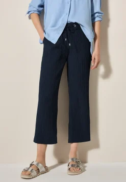 Wide Leg Pantalon structuré