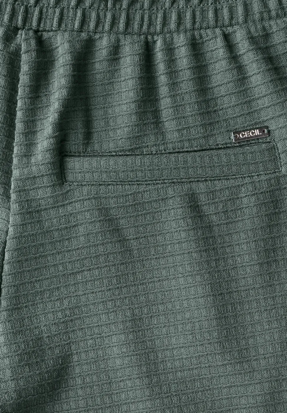 Wide Leg Pantalon structuré