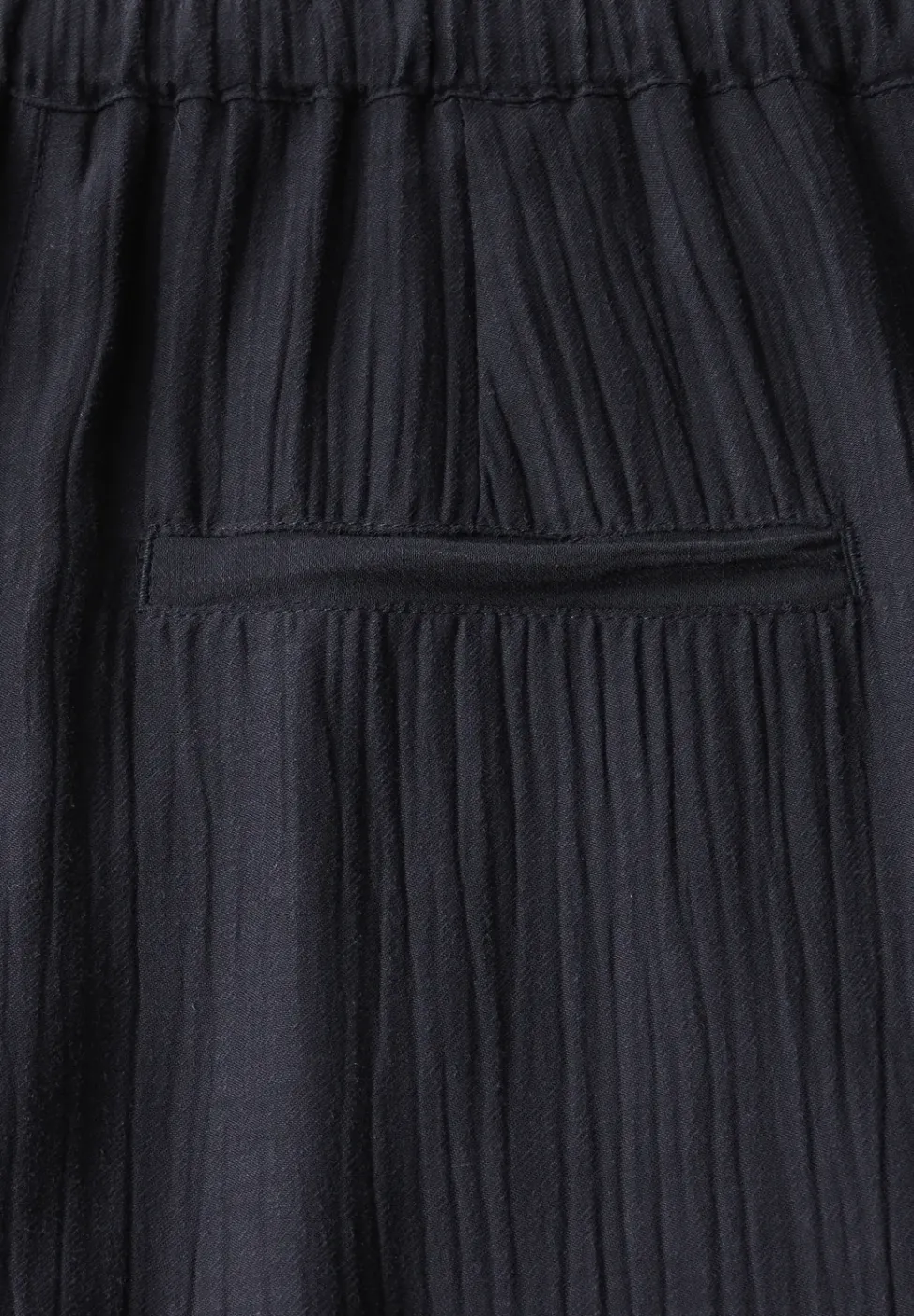 Wide Leg Pantalon structuré