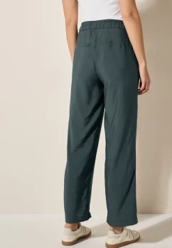 Wide Leg Pantalon structuré