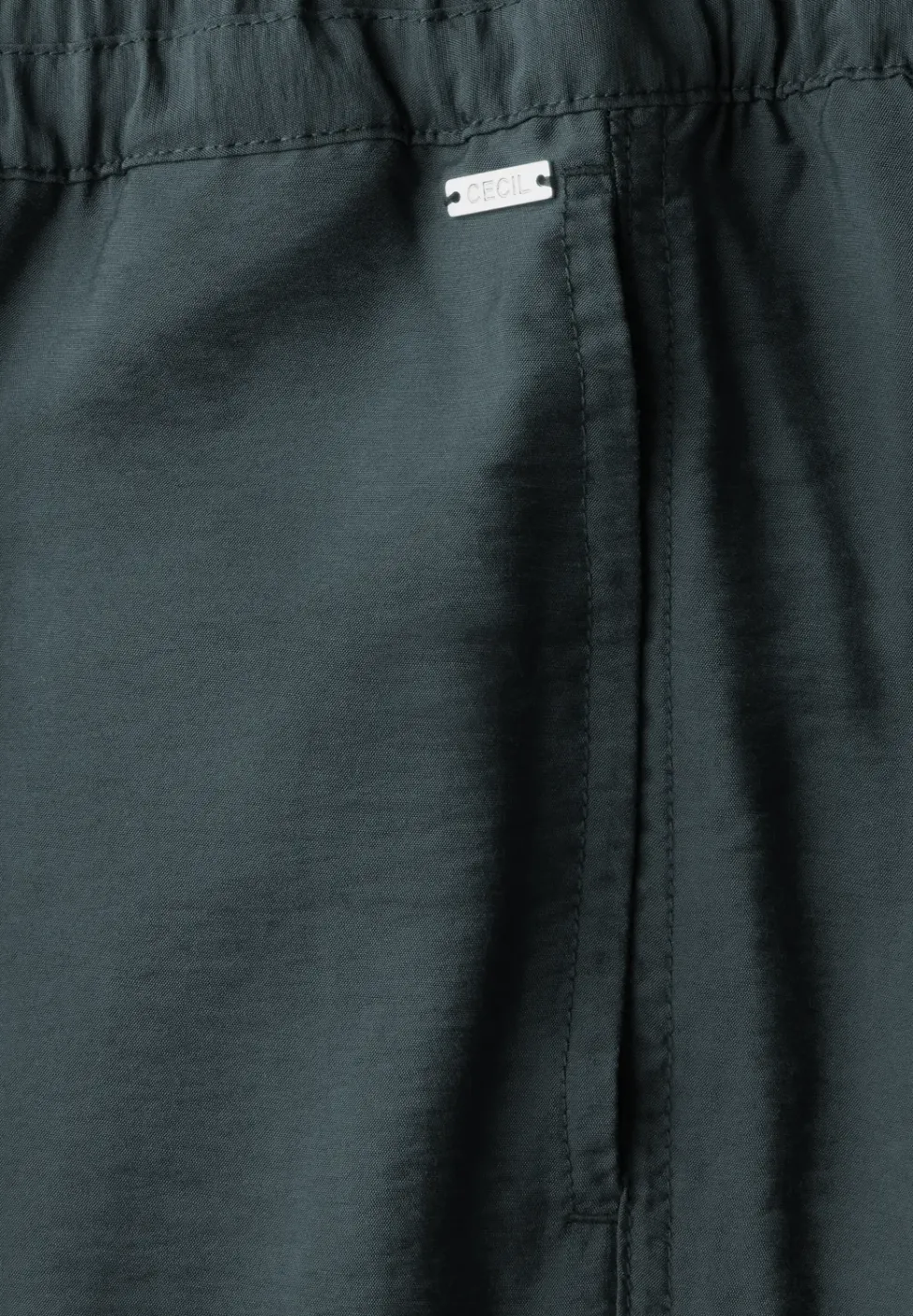 Wide Leg Pantalon structuré