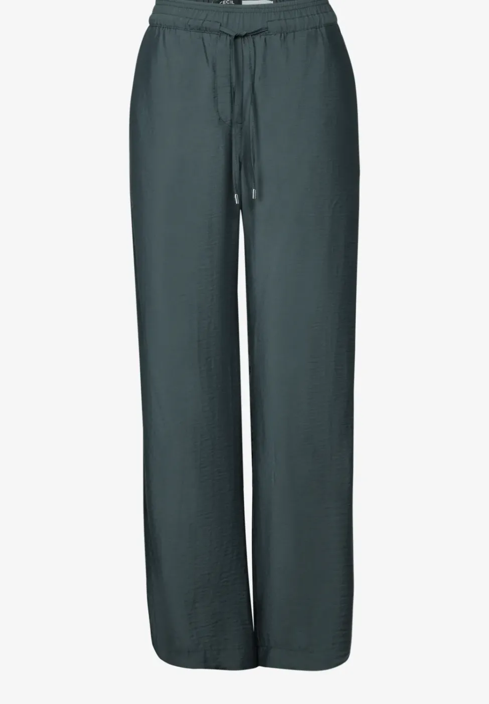 Wide Leg Pantalon structuré