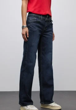 Wide Legs Jeans avec ceinture
