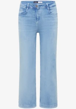 Wide Legs Jeans avec détail de broderie