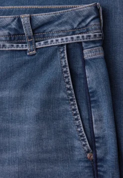 Wide Legs Jeans avec détail de ceinture