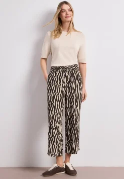 Wide Legs pantalon avec détail de ceinture