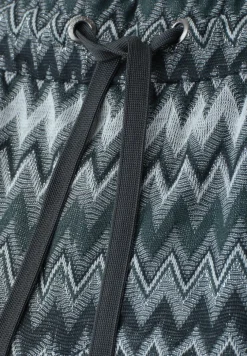 Wide Legs pantalon avec motif en zigzag
