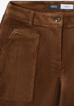 Wide Legs pantalon en velours côtelé