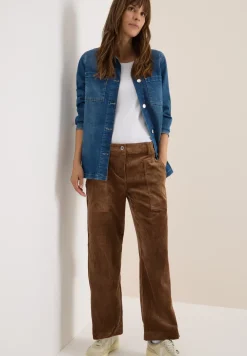 Wide Legs pantalon en velours côtelé