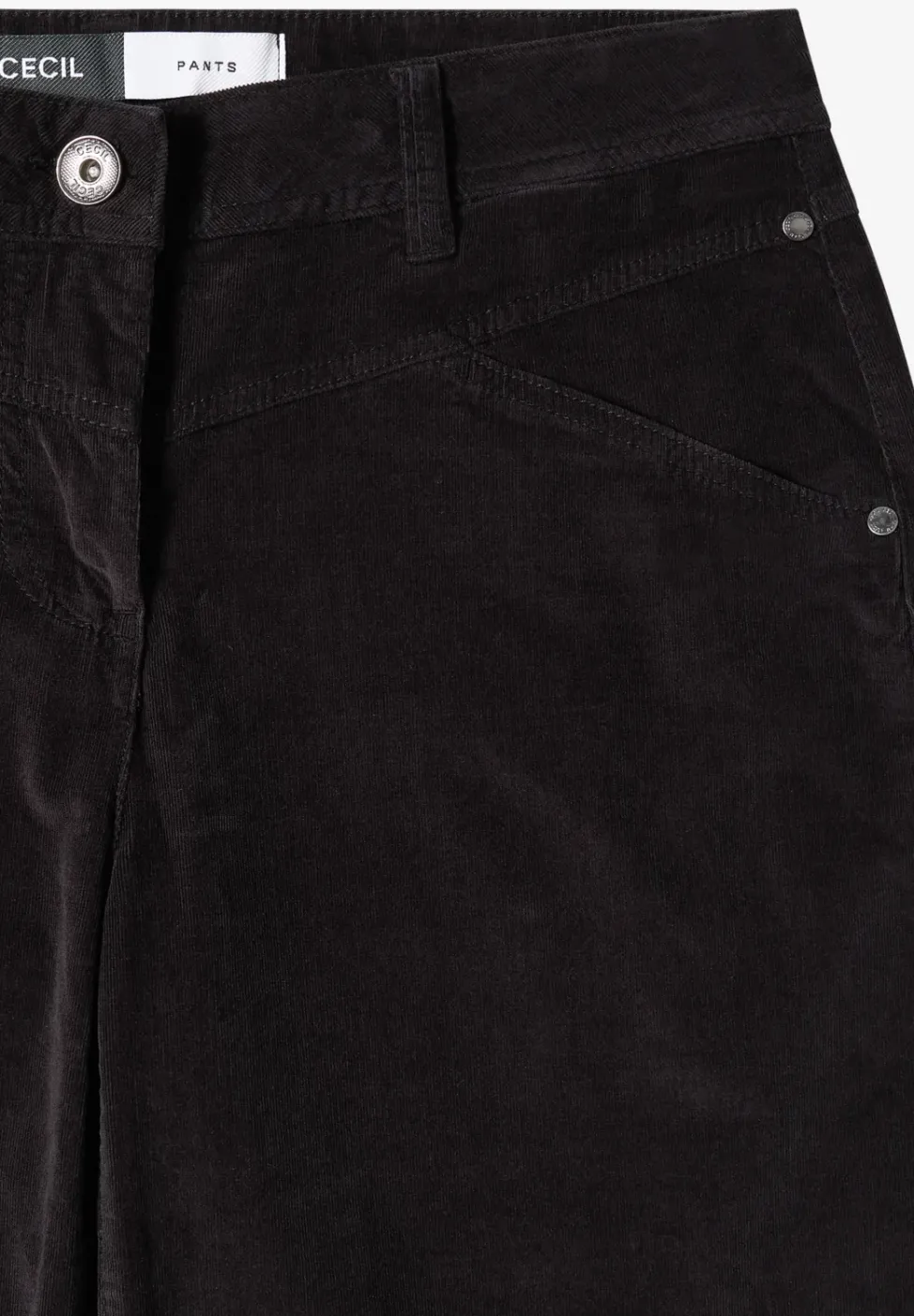 Wide Legs pantalon en velours côtelé