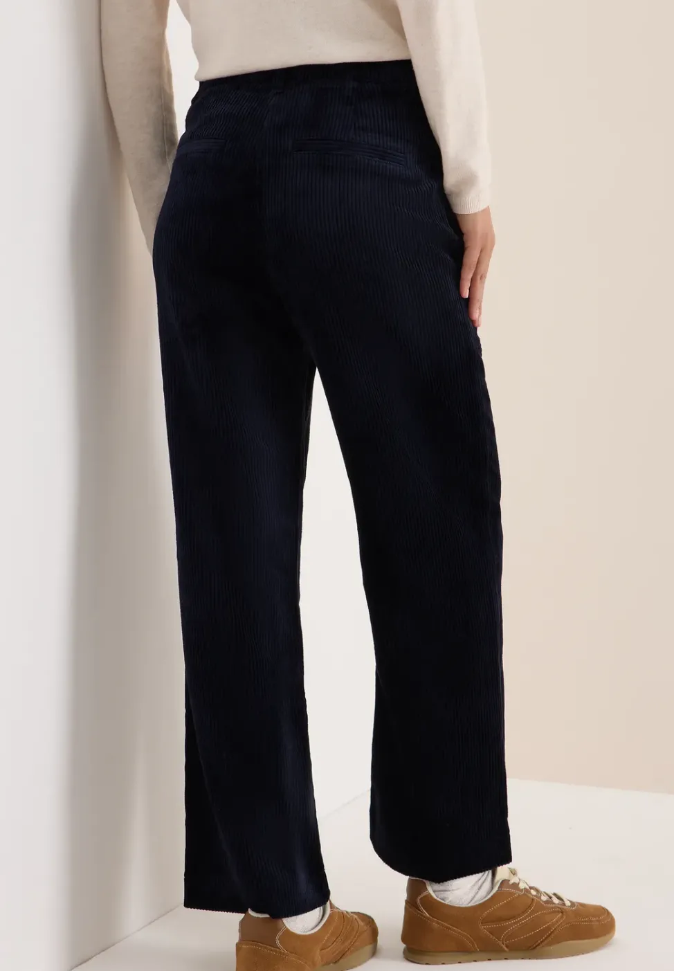 Wide Legs pantalon en velours côtelé