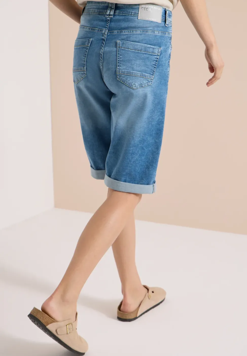 Wide Legs Short en jean