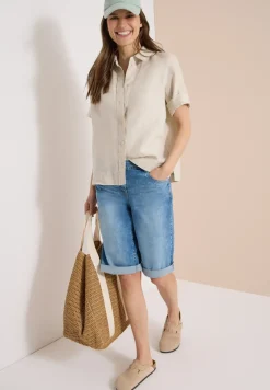 Wide Legs Short en jean
