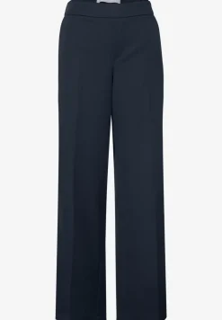 Wide Leg Twill Pantalon