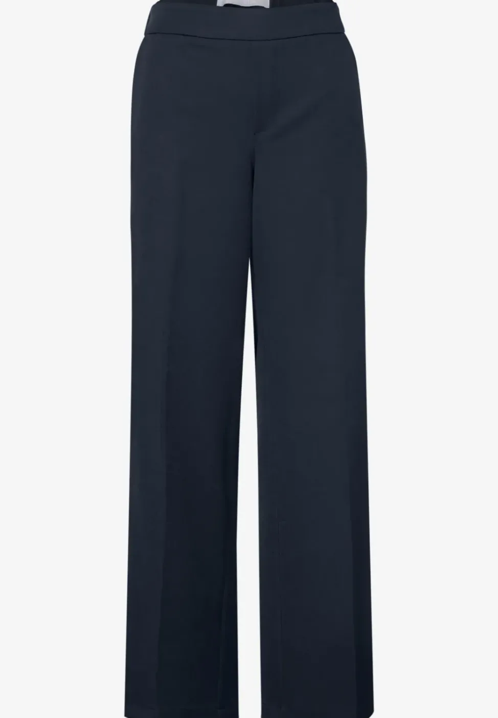 Wide Leg Twill Pantalon
