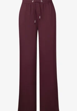 Wide Leg Twill Pantalon