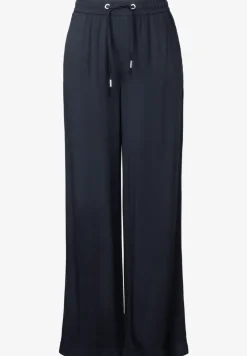 Wide Leg Twill Pantalon