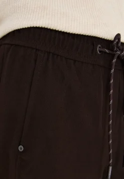 Wide Leg Twill Pantalon