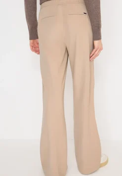 Wide Leg Twill Pantalon