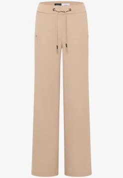 Wide Leg Twill Pantalon