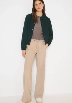 Wide Leg Twill Pantalon
